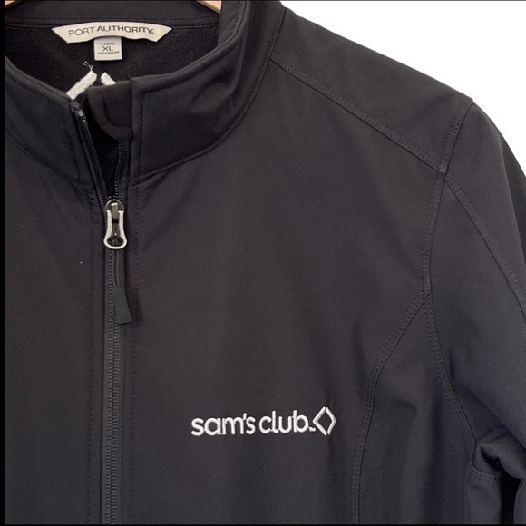 Sam’s Club Employee Soft Shell Fleece Lined Black Jacket Women’s Size XL - Picture 3 of 8
